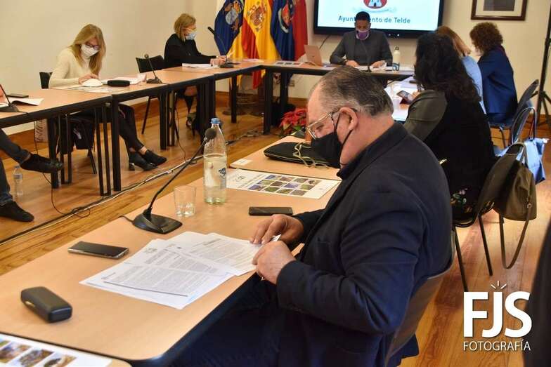 La última sesión presencial tuvo lugar el pasado mes de diciembre en la Casa Condal/Francisco Javier Santana.